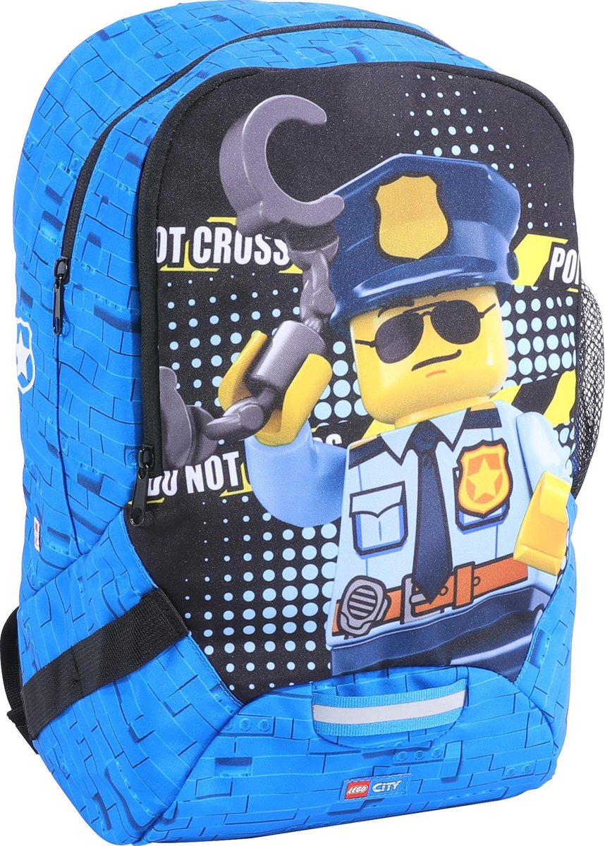 agenda nog een keer Zonder hoofd LEGO - School Backpack - CITY - Police Cop (10048-2003) | bol.com