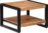 Salontafel  Massief hout- koffietafel (Incl LW3D Klok) coffee table woonkamertafel