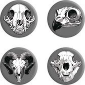 Grindstore Badge/button Calvaria Collection Badge Pack Multicolours