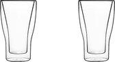 Bol.com Luigi Bormioli Thermic Latte Macchiatoglas 34 cl - 2 stuks aanbieding