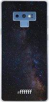 Samsung Galaxy Note 9 Hoesje Transparant TPU Case - Dark Space #ffffff
