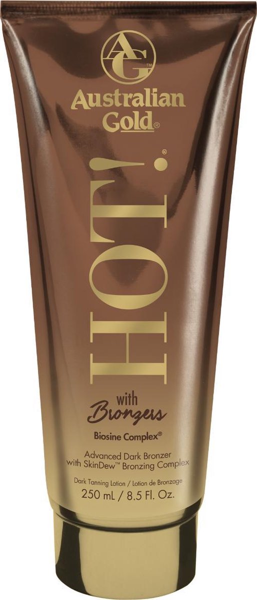 Australian Gold Hot! with Bronzers - 250 ml - zonnebankcrème | bol.com