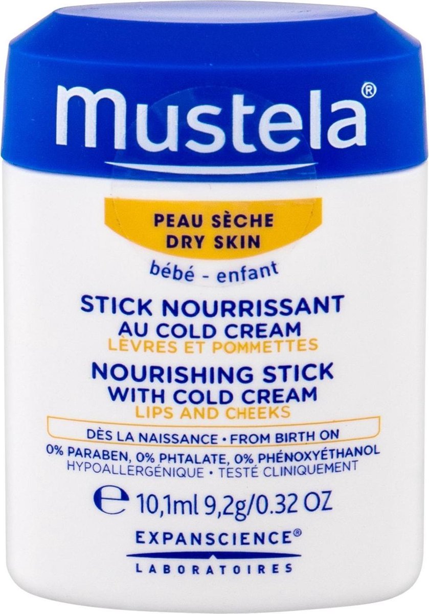 mustela stick nourrissant au cold cream