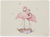 Konges Sløjd | Set de table Flamingo en silicone