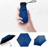 Lichtgewicht Paraplu | Mini Paraplu | Handtas Paraplu | Lichtblauw