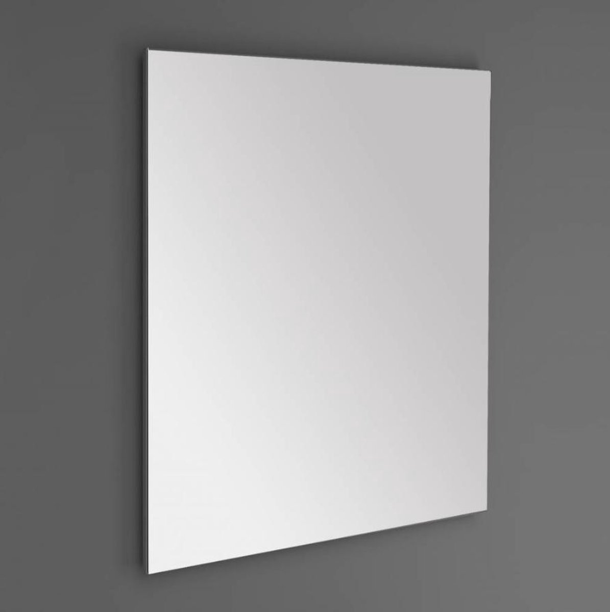 Blue Florence wandspiegel in aluminium frame 58x80cm