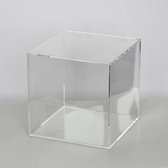 Plexiglas kubus / box | 15x15x15cm | Met afneembare deksel