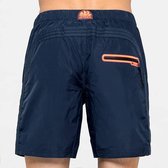 M572 16Mid Length Swim Short with Sundek logo and  color match rainbow back detail and Sundek logo on the back