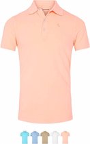 Ramatuelle Polo Heren - South Beach Polo lichte kleuren - Maat S  - Kleur  Bruin / Sahara