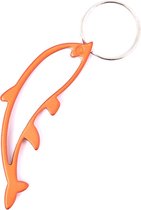 Munkees Flesopener Dolfijn Oranje Staal 7,5 Cm