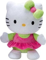Jemini Hello Kitty Knuffel Doll Pluche Meisjes Groen 25 Cm