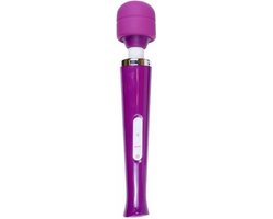 Foto: Magic massager wand vibrator usb oplaadbaar paars 10 functies