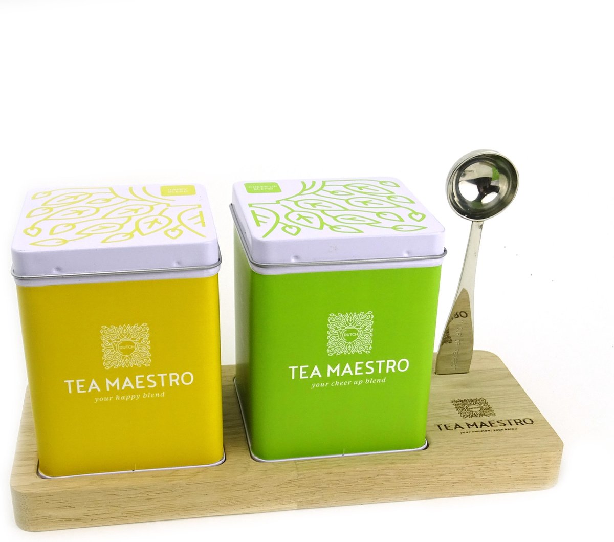 Dutch Tea Maestro Eiken thee plateau groene thee en witte thee Thee