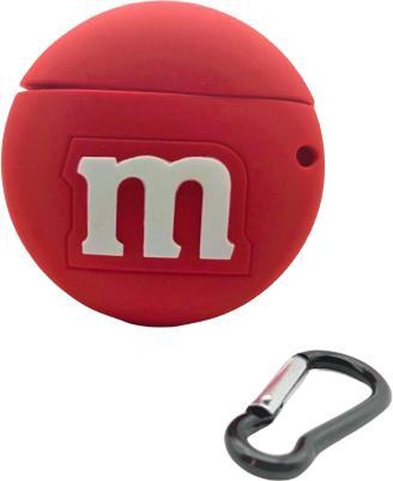 M&M Rood, Airpod Case, Oortjes, Headset, Hoesje, Finger Licking Good