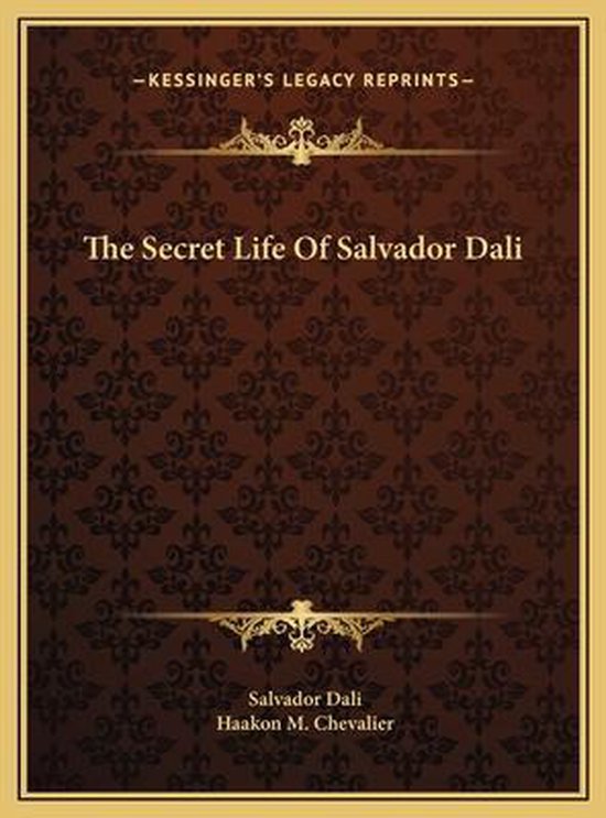 The Secret Life of Salvador Dali - cover