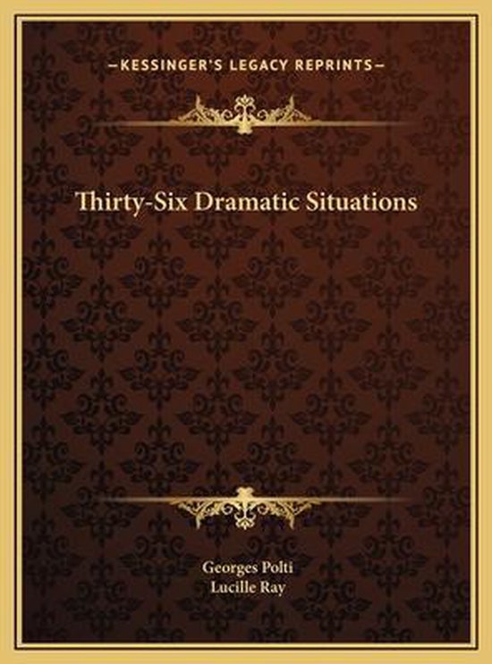 Thirty-Six Dramatic Situations - cover