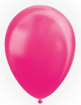 Hot pink ballonnen metallic | 10 stuks