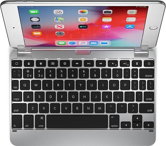 eigendom diameter Clam Brydge toetsenbord voor iPad Mini 4 7.9 (2015) en iPad Mini 5 7.9 (2019) -  QWERTY - Zilver | bol.com