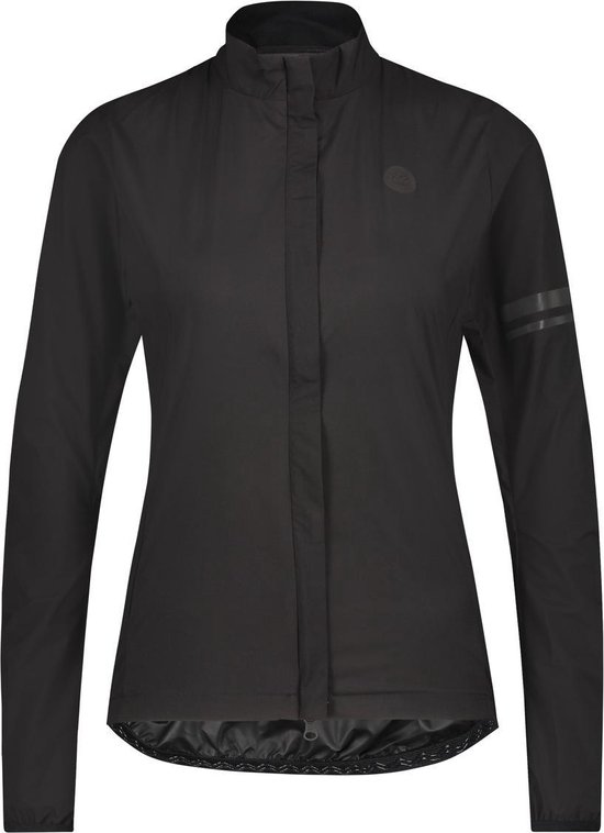 AGU Storm Breaker Fiets Regenjas Essential Dames Opvouwbaar - Zwart - M