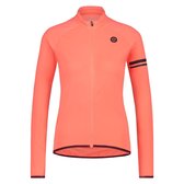 AGU Thermo Fietsshirt Lange Mouwen Essential Dames - Roze - XS