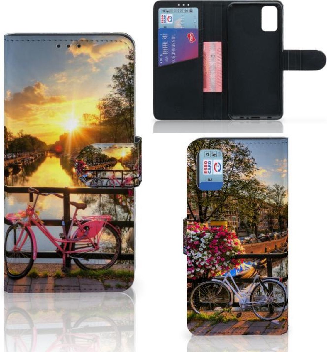 Samsung Galaxy A41 Flip Cover Amsterdamse Grachten