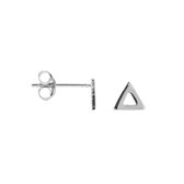 Karma Symbols oorbel M1558 Open Triangle