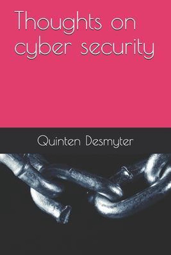 Thoughts on cyber security - cover