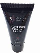 Polygel - Polyacryl Gel - Temperature Changing - Kleur Bordeaux - 30gr - Gel nagellak - Fantastische glans en kleurdiepte - UV en LED-uithardbaar - Kunstnagels en natuurlijke nagel