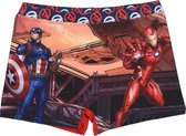 Marvel Avengers - Zwemboxer - Rood - maat 128 - 8 jaar
