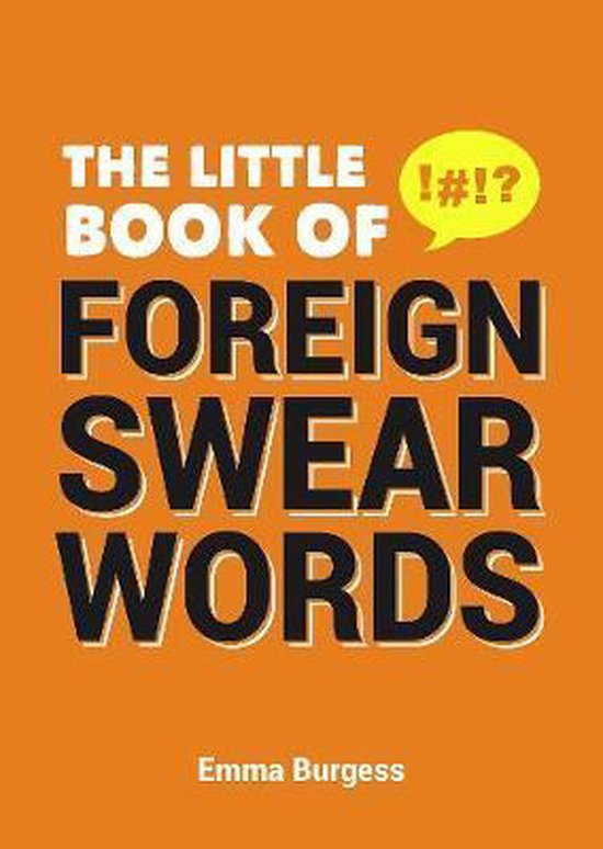 The Little Book of Foreign Swear Words - cover