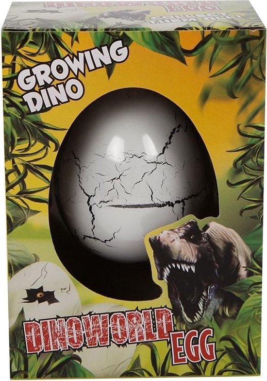 Dinoworld Groei-ei Dinosaurus 6 Cm