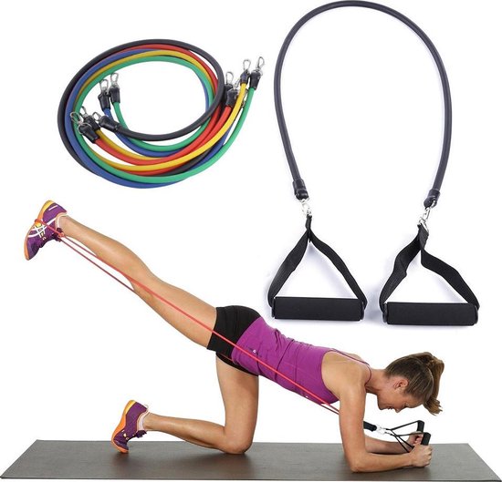 Fitness Weerstandsbanden Trainings elastieken