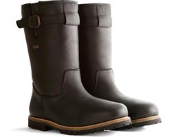 Travelin Island Outdoorlaars - Waterdicht & Gevoerd - Heren - Zwart Leer - Maat 44