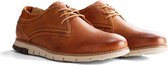 Travelin Stirling - Nette veterschoenen met extra demping - Bruin - Maat 40