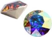 Swarovski ss29 (6 mm) Cristal AB, 13 st