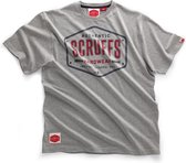 Scruffs Authentic Vintage T-Shirt-Grijs-L