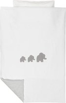 Nattou Tembo Baby Dekbedovertrek - 100 x 135 cm - met Kussensoop 40 x 60 cm - 100% Katoen