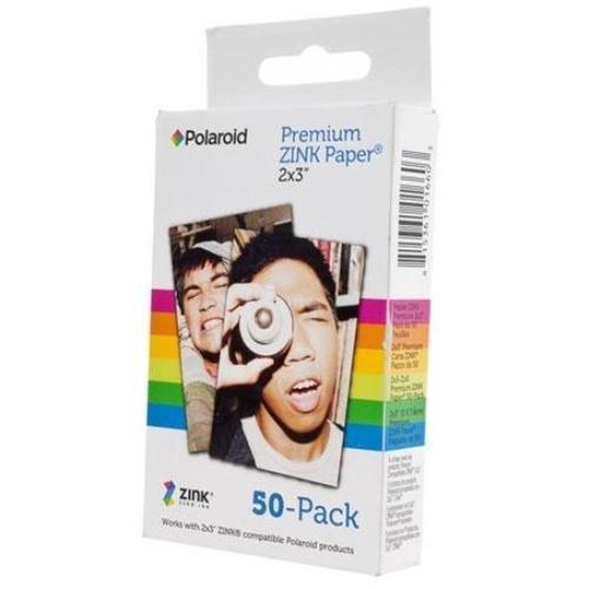 Polaroid 2x3" Premium Zink Paper - 50 stuks | bol.com