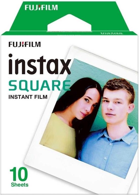 Fujifilm Instax Square Film - Wit kader - 10 stuks