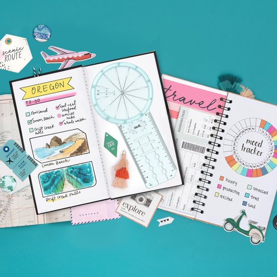bol.com | We R Memory Keepers - Bullet Journal Guide Ruler - voor ...