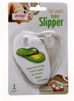 Gel pad voor teenslipper - Beschermt de huid tussen de tenen tegen schuren - 1 paar