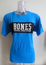 Bones Sportswear Shirt Turquoise Maat S