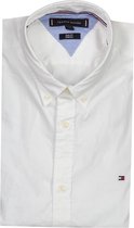 Tommy Hilfiger Overhemd Wit Aansluitend - Maat XXL - Heren - Never out of stock Collectie - Katoen