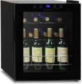 Bol.com Dunavox Home-16 - Wijnkast 15 flessen - 1 T° - Glasdeur - Greeploos aanbieding