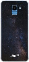 Samsung Galaxy J6 (2018) Hoesje Transparant TPU Case - Dark Space #ffffff