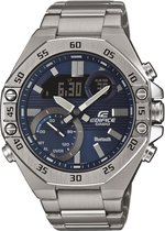 Casio Edifice ECB-10D-2AEF Horloge - RVS - Zilverkleurig - Ø 45 mm