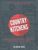 Country Kitchens Coloring Book