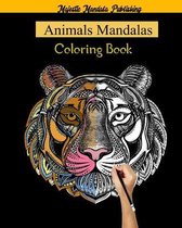 Animals Mandalas Coloring Book: stress relieving coloring book for adult with 50 mandalas animals