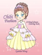 Chibi Fashion A Hand-drawn Coloring book