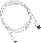 Tracer USB 2.0 kabel - Type C - 3.0 meter - Wit